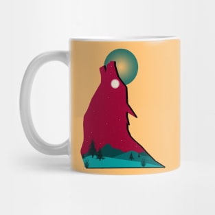 Wolf Sil Mug